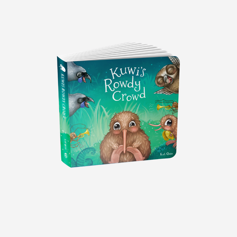 Kuwi's Rowdy Crowd - Board Book