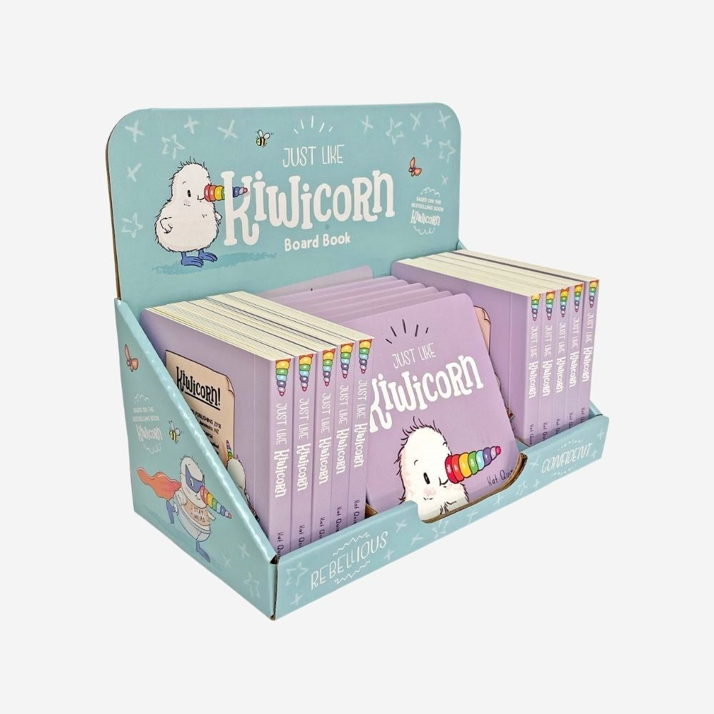 POS - Just like Kiwicorn - Mini Board Book Stand