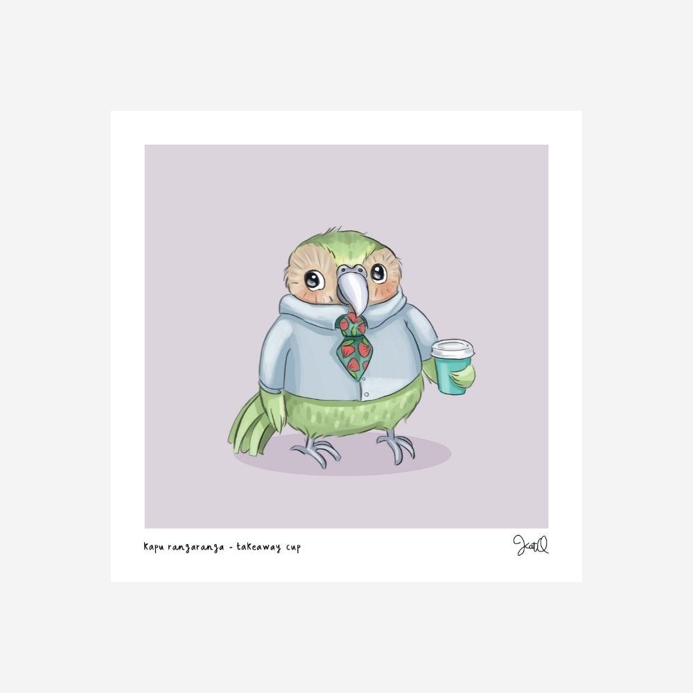 Print - Kapu Rangaranga - Takeaway cup