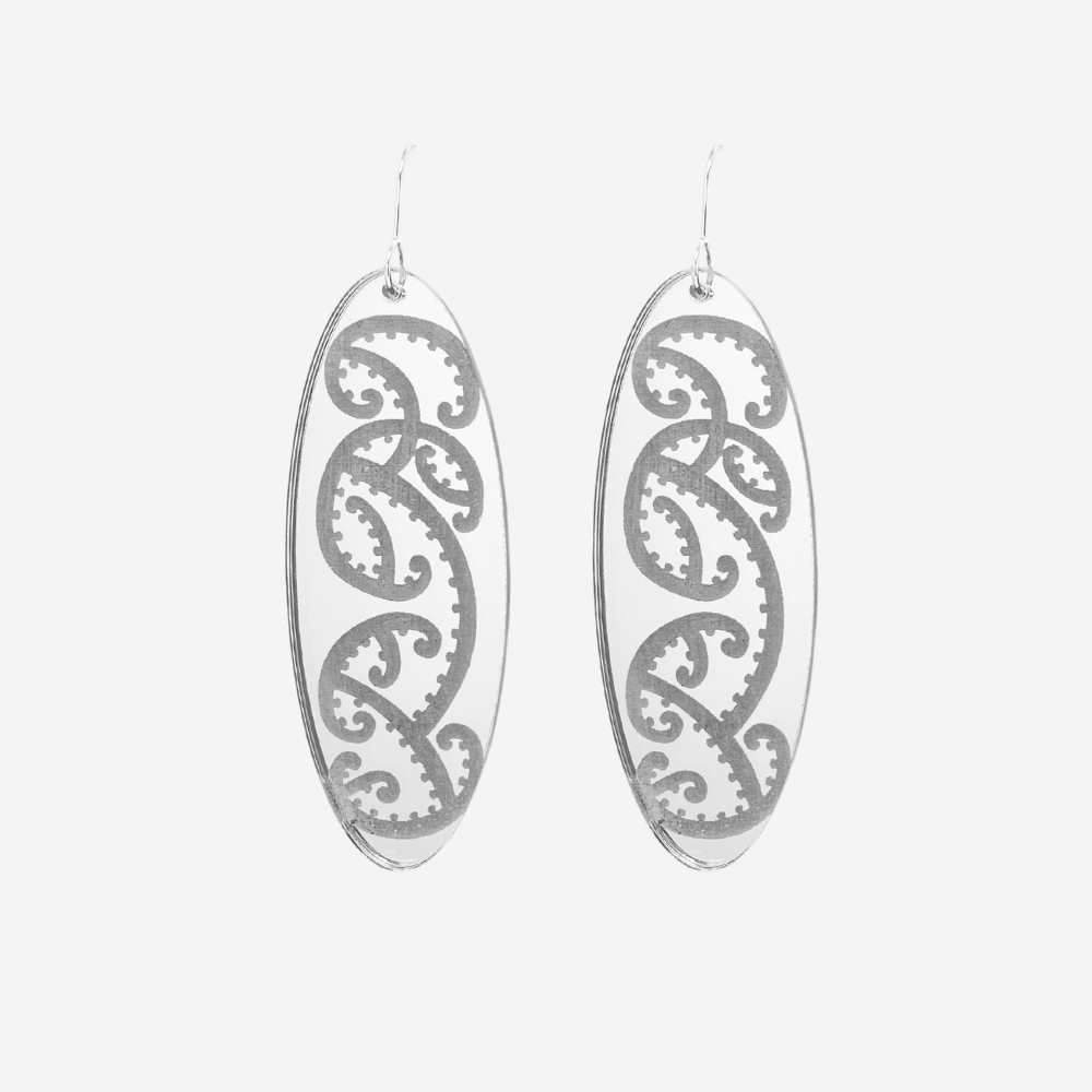 Earrings - Kōwhaiwhai