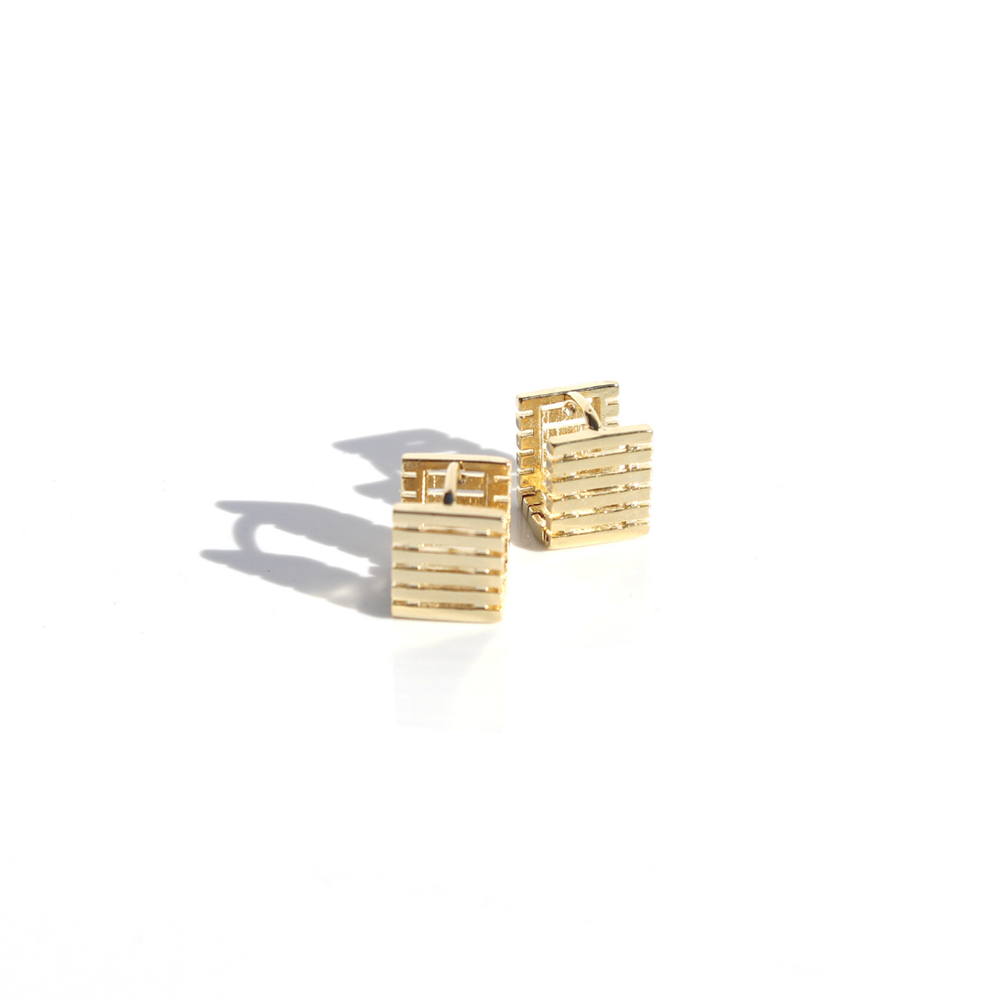 Earrings - Box Huggies
