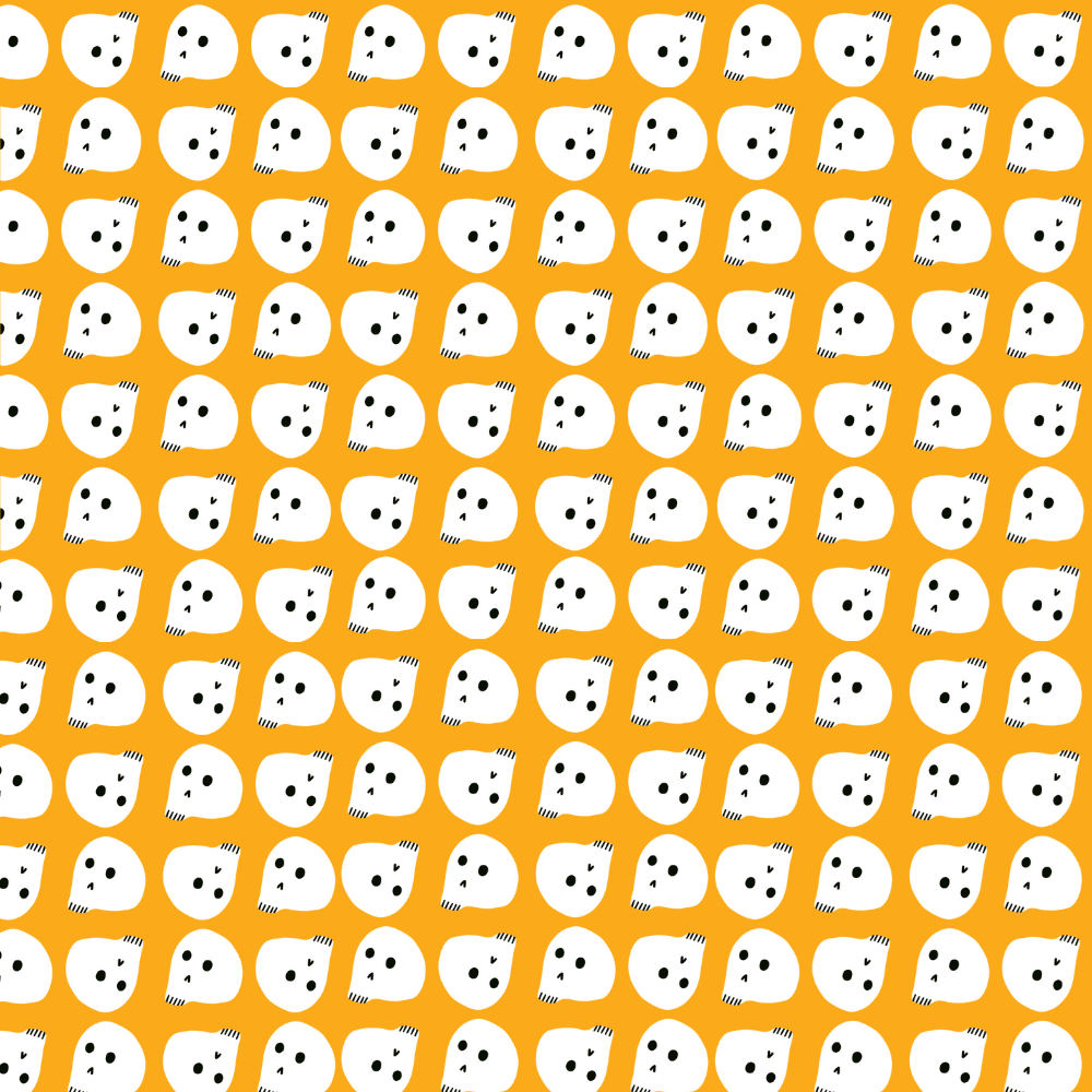 Oven Mitt - Skulls