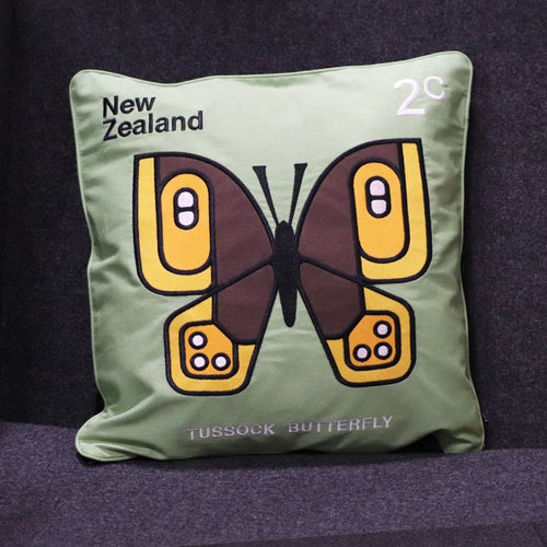 Cushion Cover - Tussock Butterfly