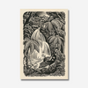 E. Mervyn Taylor - Print - Waterfall